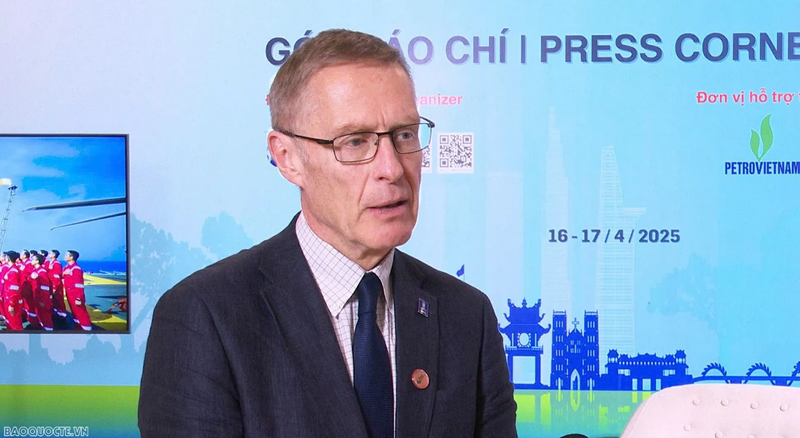 Le vice-président du Fonds international de développement agricole (FIDA), Donal Brown. Photo: baoquocte