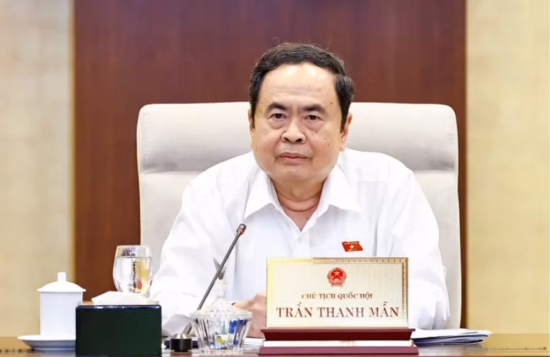 Le président de l’Assemblée nationale, Tran Thanh Man. Photo : VNA.