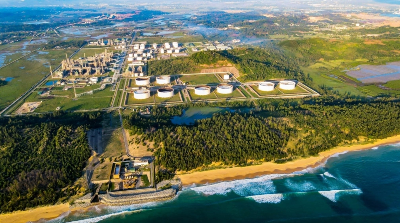 Raffinerie de pétrole de Dung Quat. Photo : BSR