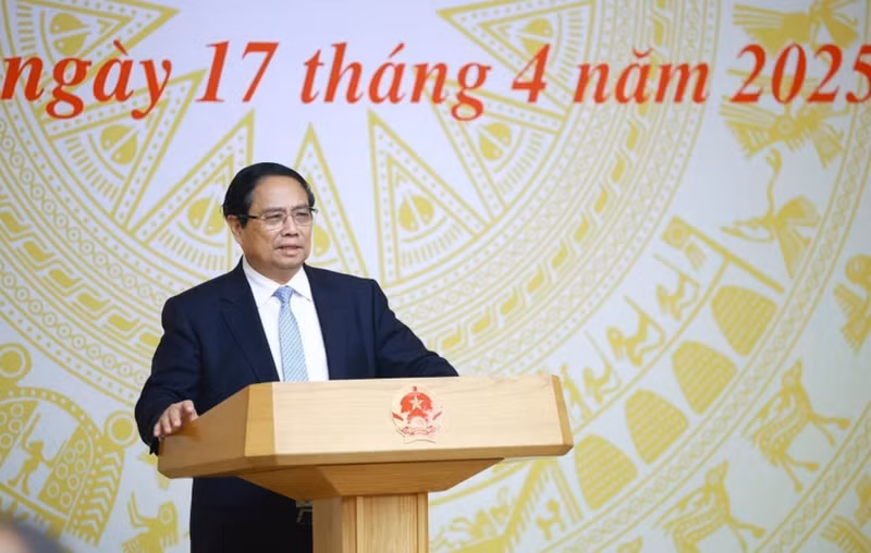 Le Premier ministre Pham Minh Chinh, président du Conseil central d’émulation et de récompense pour le mandat 2021-2026. Photo : VNA.