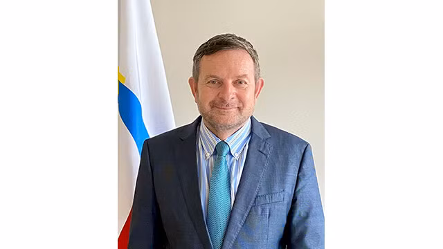 Edgar Doerig, le nouveau représentant de l'Organisation internationale de la Francophonie (OIF) pour l'Asie et le Pacifique. Photo : REPAP/CVN.