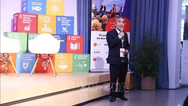 Nguyen Manh Hai, conseiller et chef du Département de promotion des investissements de l'ambassade du Vietnam en Allemagne. Photo : VNA
