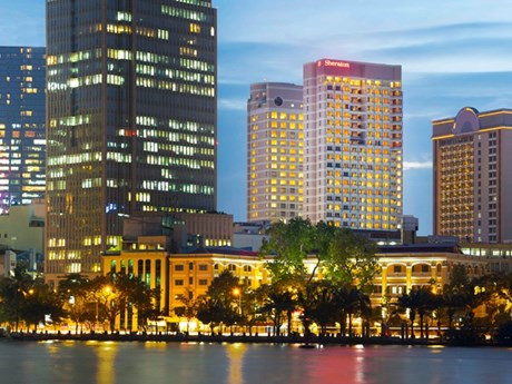 Un coin de Hô Chi Minh-Ville. Photo : Sheraton Saïgon. 