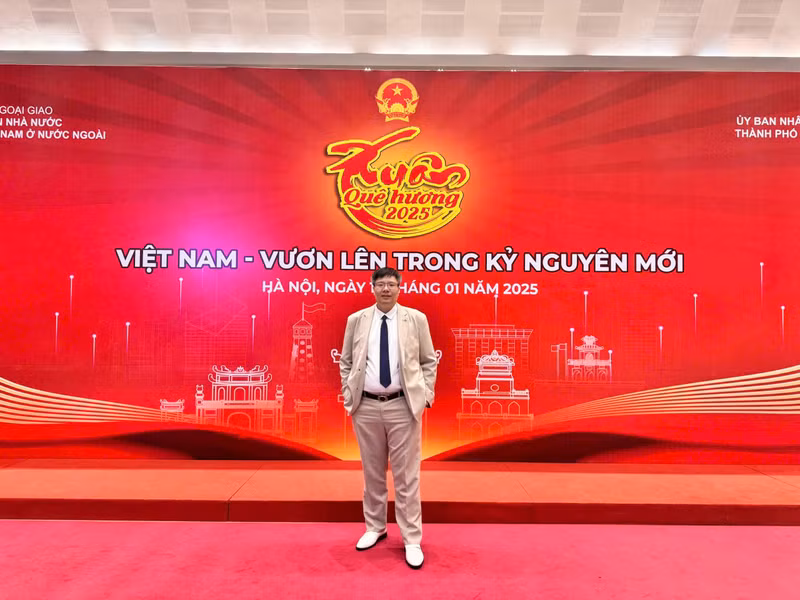 Le docteur Trân Hai Linh, membre du Comité central du Front national de la Patrie du Vietnam, président de l’Association des Entrepreneurs et Investisseurs Vietnam – République de Corée.