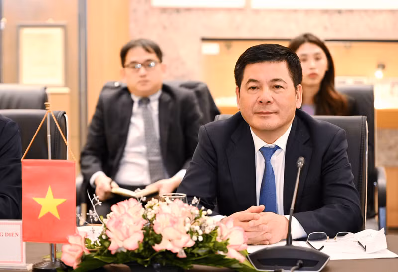 Le ministre du Commerce et de l'Industrie, Nguyên Hông Diên. Photo: moit.gov.vn