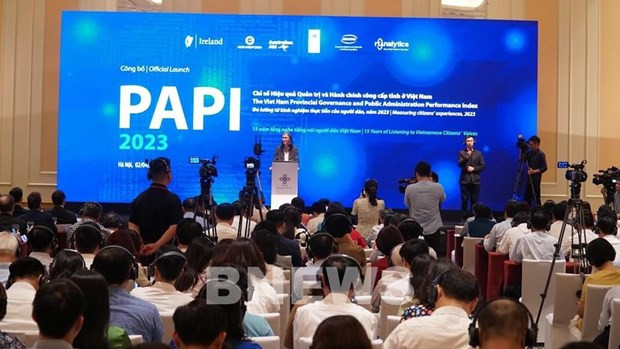 Les citoyens apprécient l'efficacité de la lutte contre la corruption et de la gouvernance électronique. Photo : Bnews.vn