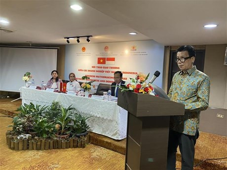 L'ambassadeur du Vietnam en Indonésie, Ta Van Thong. Photo : VNA.
