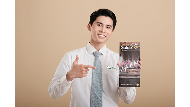 La publication « Heritage Guide » de Vietnam Airlines. Photo: Hanoimoi.vn