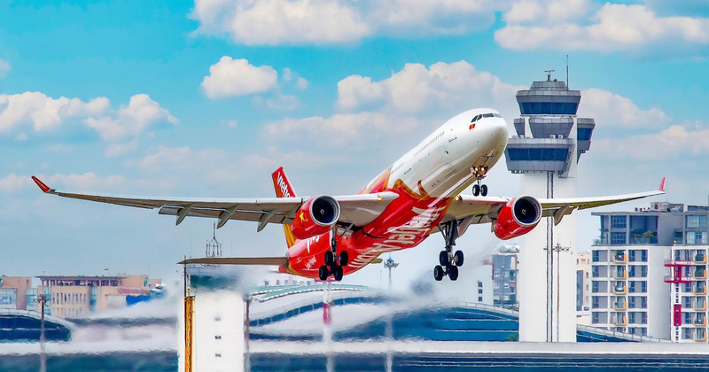 Un avion de Vietjet. Photo : Vietjet.