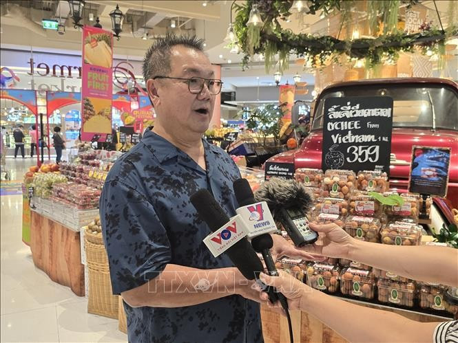 Les litchis frais de Bac Giang se vendent bien sur le marché thaïlandais