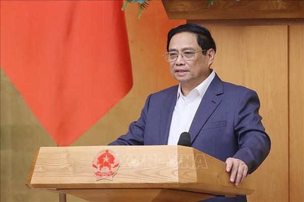 Le Premier ministre Pham Minh Chinh. Photo : VNA.