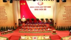 Le XIe Congrès du Parti Communiste du Vietnam en 2011. 