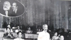 Le IIIe Congrès national du Parti (septembre 1960). Photo: Archives 
