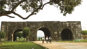 La citadelle de la dynastie des Hô, province de Thanh Hoa, a été reconnue patrimoine mondial en juin 2016. Photo: VNA.