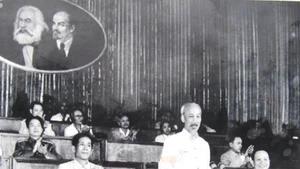 Le 3e Congrès national du Parti (septembre 1960). Photo: Nhân Dân