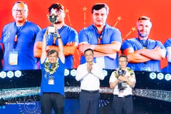 Le Portugal remporte le Festival international de feux d'artifice de Da Nang 2026. Photo : VNA. 