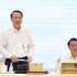 Le vice-ministre des Finances Nguyen Duc Chi s’exprime devant la presse sur les progrès de la mise en œuvre et du décaissement des Programmes cibles nationaux. Photo : VGP.