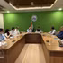 La séance de travail entre des responsables de l’Académie des sciences sociales du Vietnam et ceux de l’Institut indien d’administration publique. Photo : VNA.