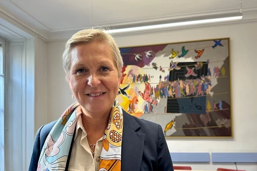 Mme Anne Le Hénanff, présidente du Groupe d’amitié France-Vietnam à l’Assemblée nationale française. Photo : VNA.