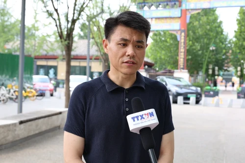 Wei Wei, chercheur chinois sur le Vietnam et chef du département de langue vietnamienne à la Radio et Télévision centrale de Chine (CCTV). Photo : VNA.