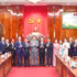 Lors de la séance de travail entre les autorités de la province vietnamienne de Dong Thap et celle laotienne de Champasak, le 12 août à Dong Thap. Photo : Viet Tien/NDEL.
