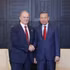 Le SG du PCV et président de la République, To Lam (à droite), et le président du Parti communiste de Russie, Guennadi Ziouganov. Photo : VNA.