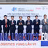 Le vice-PM Ho Quoc Dung et les délégués lors de la 7e édition du Forum régional de la logistique, le 21 septembre à Hai Phong. Photo : NDEL.