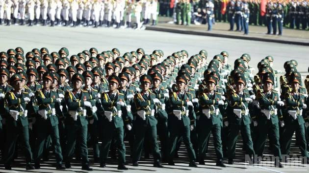80e Fête nationale : répétition générale nationale du défilé à la place Ba Dinh