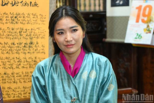 La reine du Bhoutan Jetsun Pema. Photo: nhandan.vn 5-26.jpg