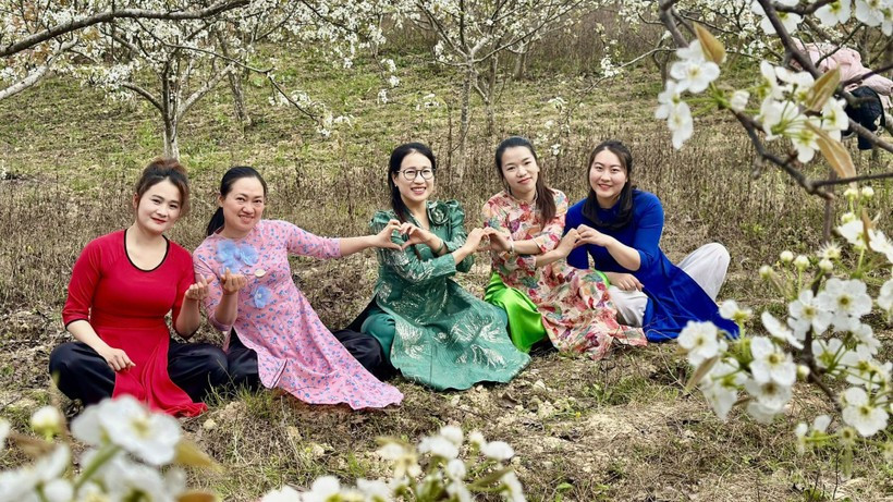 Le site Géoparc mondial UNESCO du plateau karstique de Dong Van, dans la province de Tuyen Quang. Photo : nhandan.vn