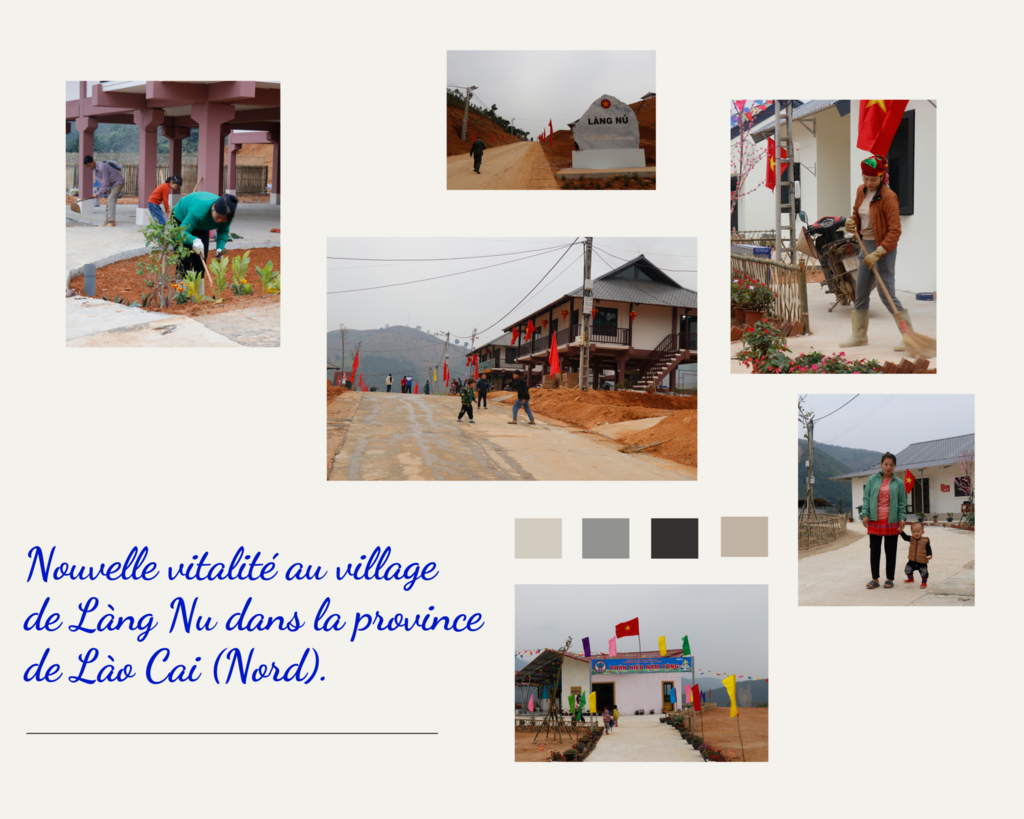 Nouvelle vitalité au village de Làng Nu dans la province de Lào Cai (Nord). Photo : VNA/CVN Nouvelle vitalité au village de Làng Nu dans la province de Lào Cai (Nord). Photo : VNA/CVN