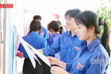 Les jeunes électeurs de Dak Lak sont prêts pour le jour du scrutin