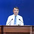 Le Premier ministre Le Minh Hung s'exprime lors du dialogue. Photo : NDEL.