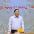 Le vice-Premier ministre permanent Pham Gia Tuc s'exprime lors de la conférence. Photo: VNA 