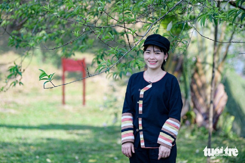 Sung Thi Mai, une jeune fille de l’ethnie H’Mông. Photo : tuoitre. sung-thi-mai.jpg