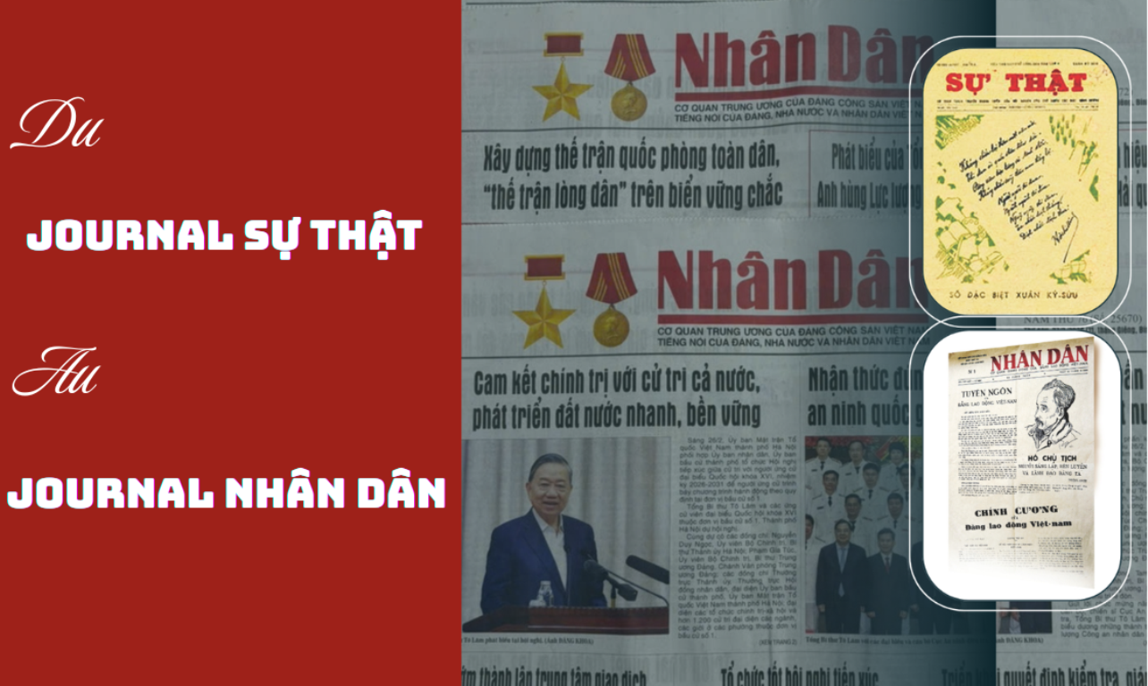 Du Journal Sự Thật au Journal Nhân Dân