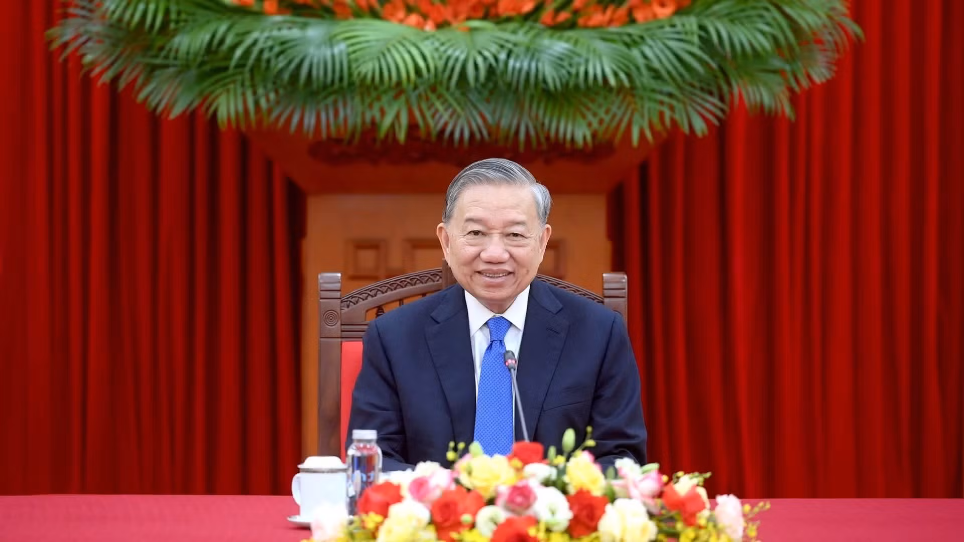 Le secrétaire général du PCV et président de la République, To Lam.