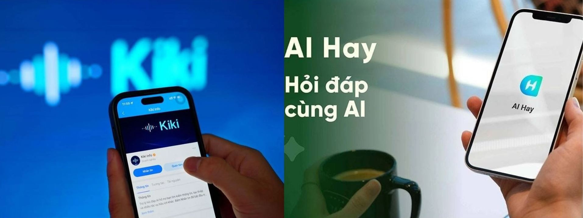 AI Hay et Kiki sont deux IA vietnamiennes parmi les dix outils les plus utilisés au pays. 