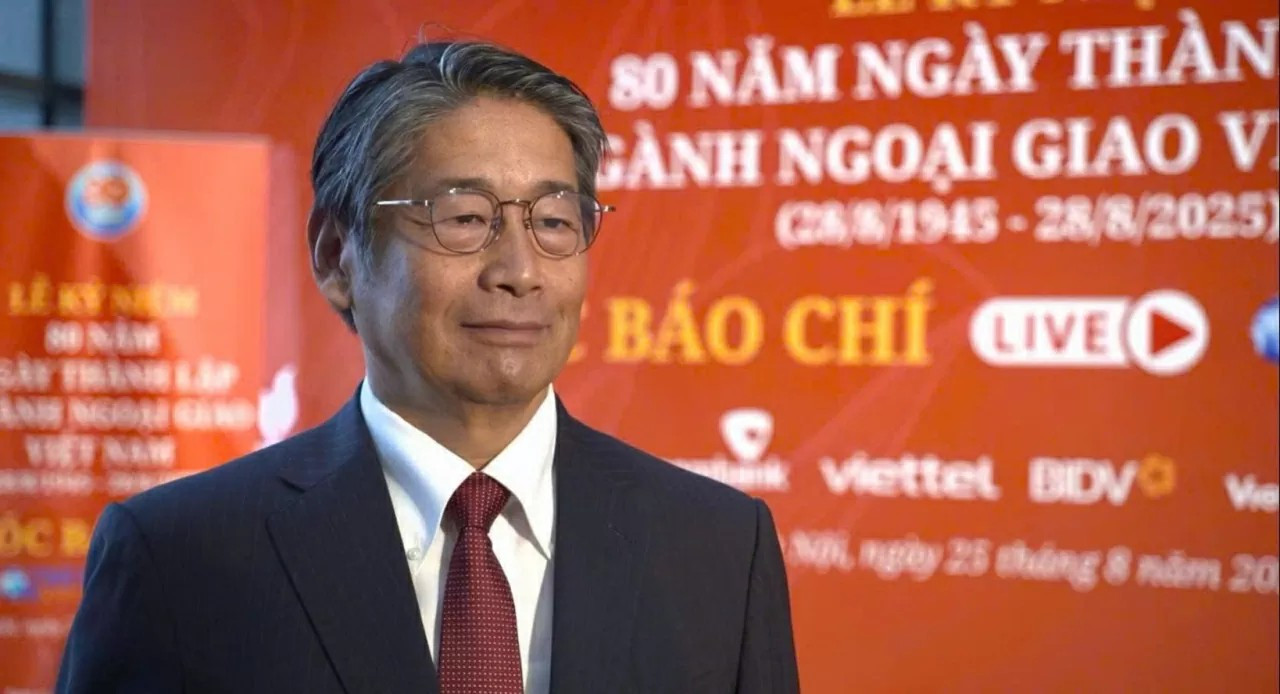 L’ambassadeur du Japon au Vietnam, Ito Naoki. Photo : baoquocte. dai-su-nb.jpg