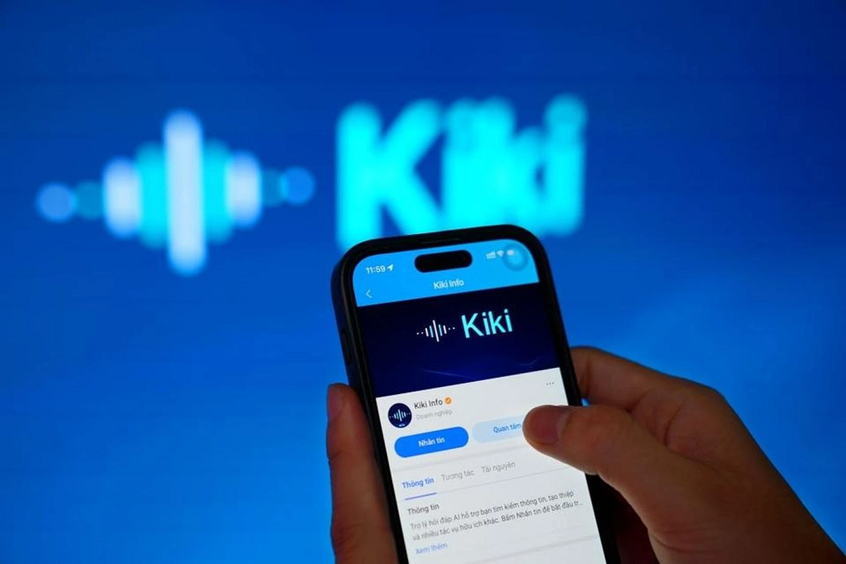 Kiki figurent parmi les plateformes d’intelligence artificielle (IA) les plus populaires au Vietnam, surpassant même certaines solutions étrangères. Photo : Vietnambiz. kiki-app.jpg