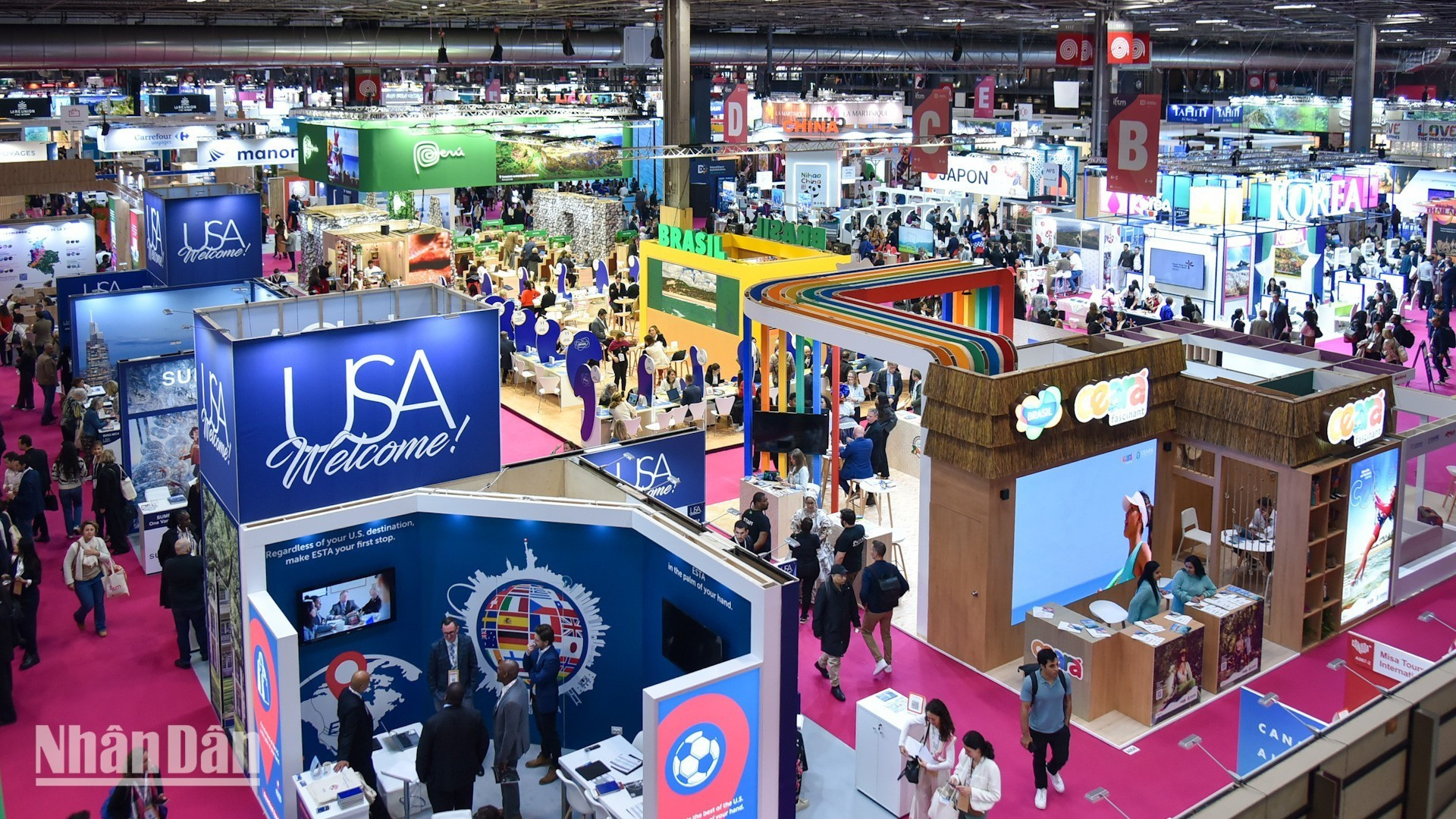IFTM Top Resa figure parmi les salons de promotion touristique les plus prestigieux et les plus importants au monde. Photo : NDEL. salon-top-resa.jpg