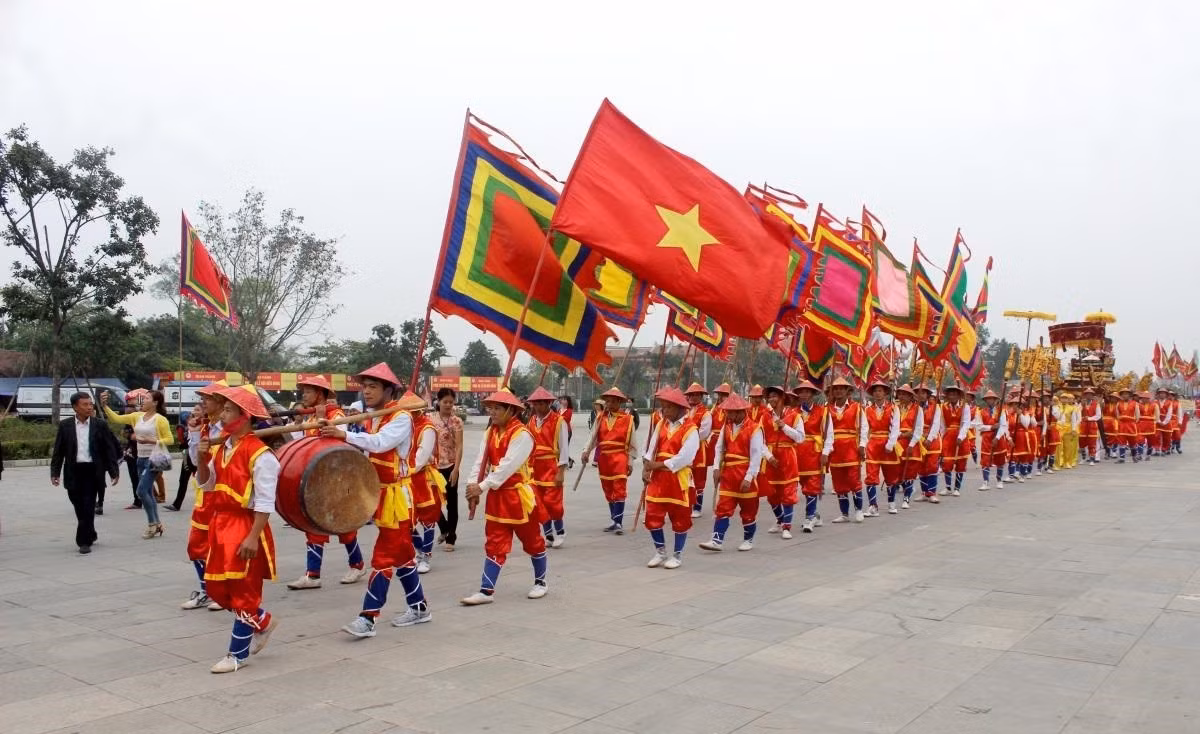 La fête des rois Hùng s’est imposée comme un symbole sacré dans la conscience de chaque Vietnamien. Photo : baobienphong.
