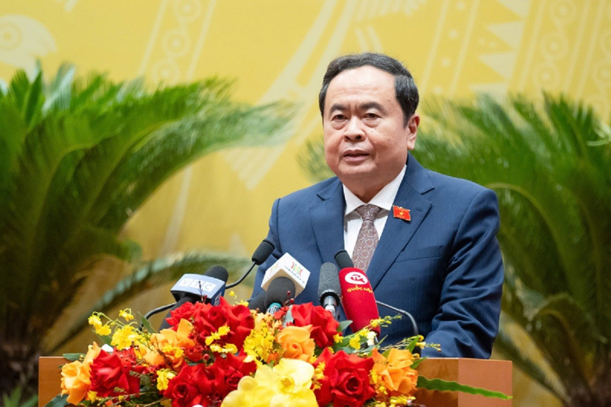 Le président de l’AN du Vietnam, Tran Thanh Man. Photo : quochoi.