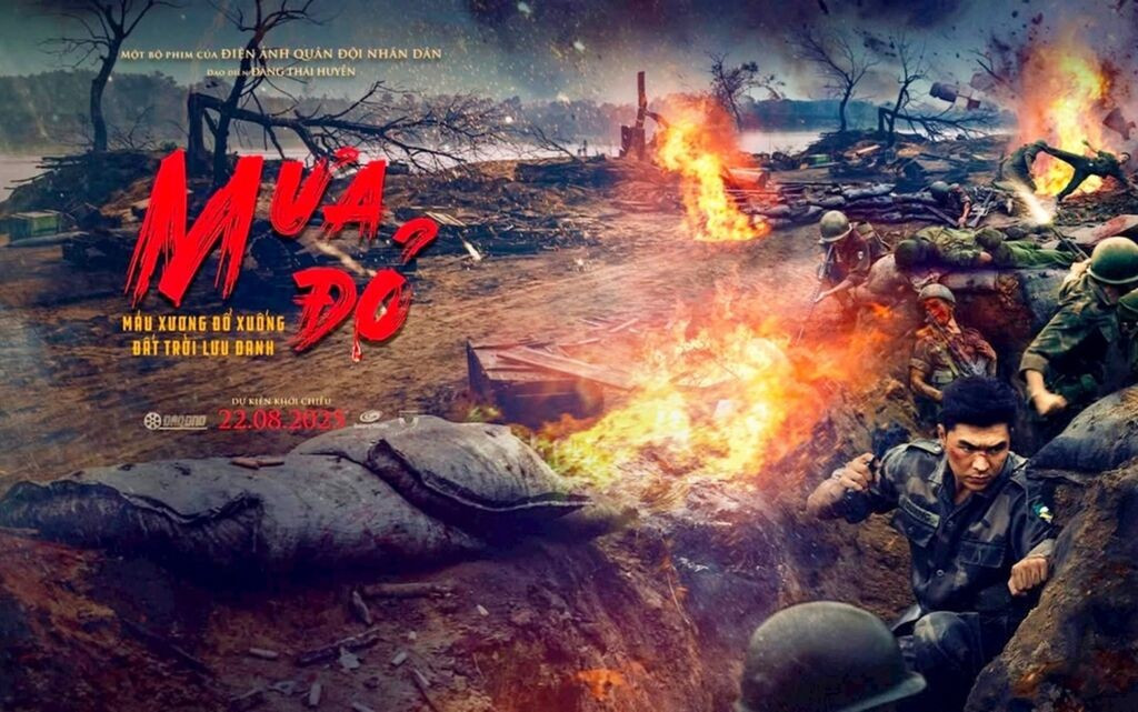 Inspiré d’un scénario de l’écrivain Chu Lai, Mưa đỏ est le premier film historique et de guerre révolutionnaire vietnamien à franchi la barre des 600 milliards de dôngs de recettes. mua-do.jpg