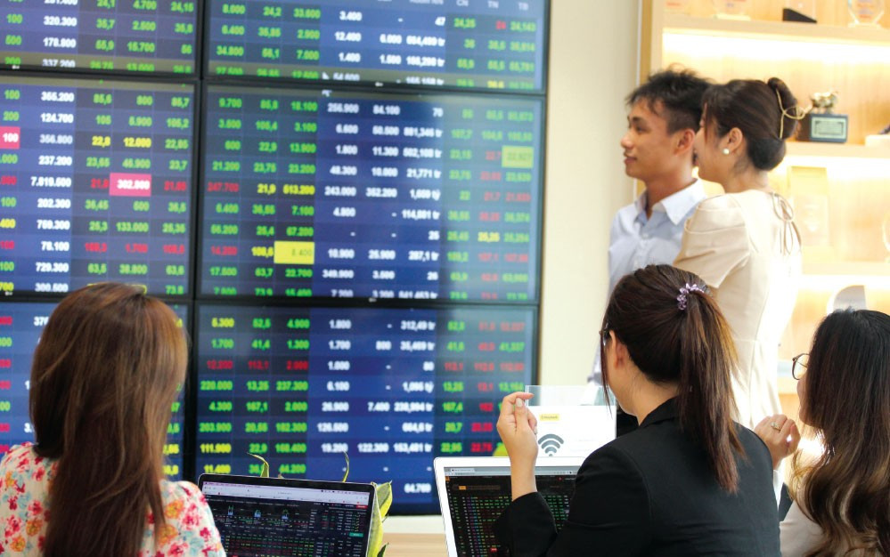 Le Vietnam accède au rang des marchés émergents est un jalon pour une transformation qualitative de sa bourse. Photo : Saigontimes. saigontimes.jpg