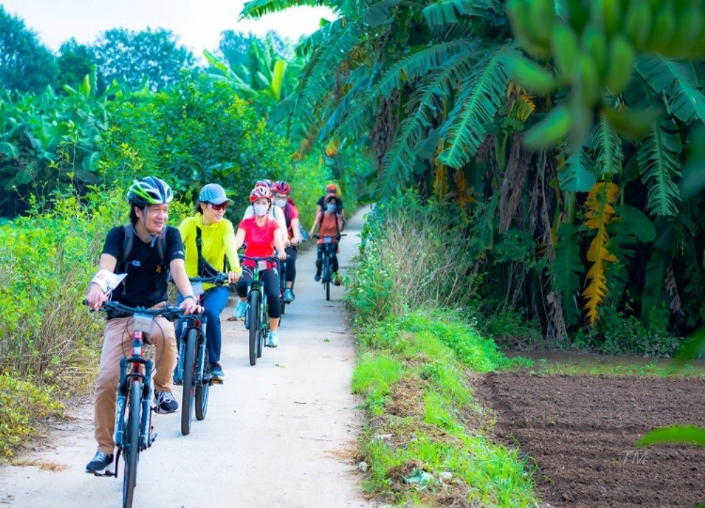 Les circuits à vélo séduisent un nombre croissant de visiteurs. Photo : VGP. tour-velo-amica-travel.jpg