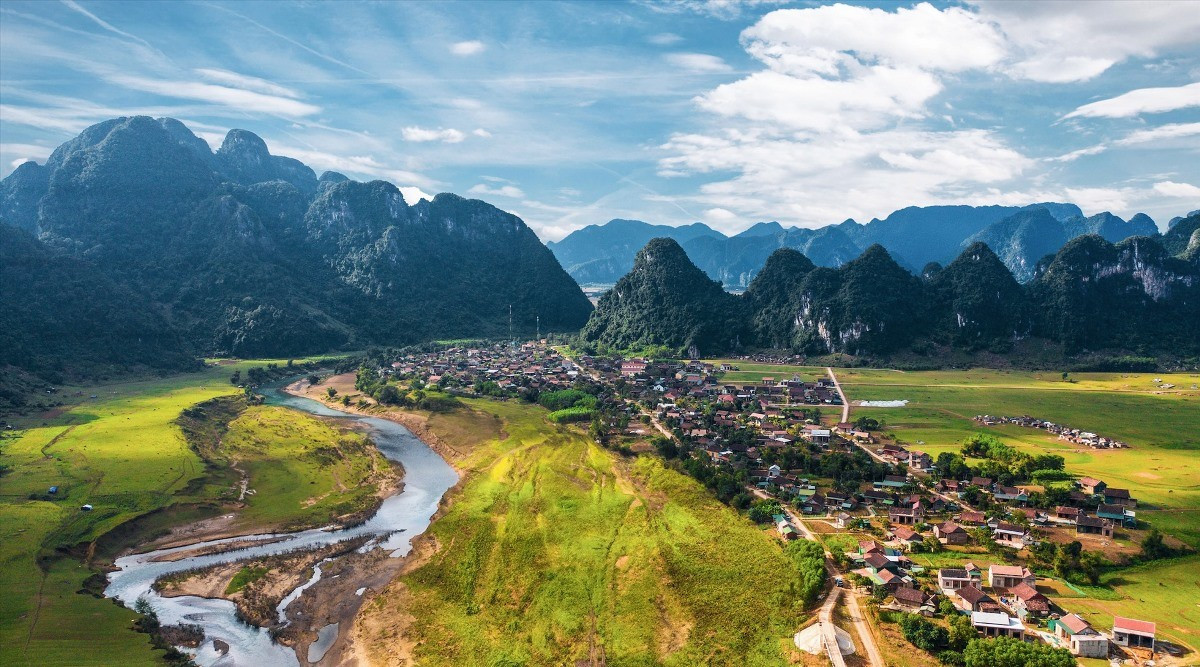 Tan Hoa avait déjà été distingué par l’Organisation mondiale du tourisme (UNWTO) comme « Meilleur village touristique du monde 2023 ». Photo : laodong. tan-hoa-ld-79.jpg