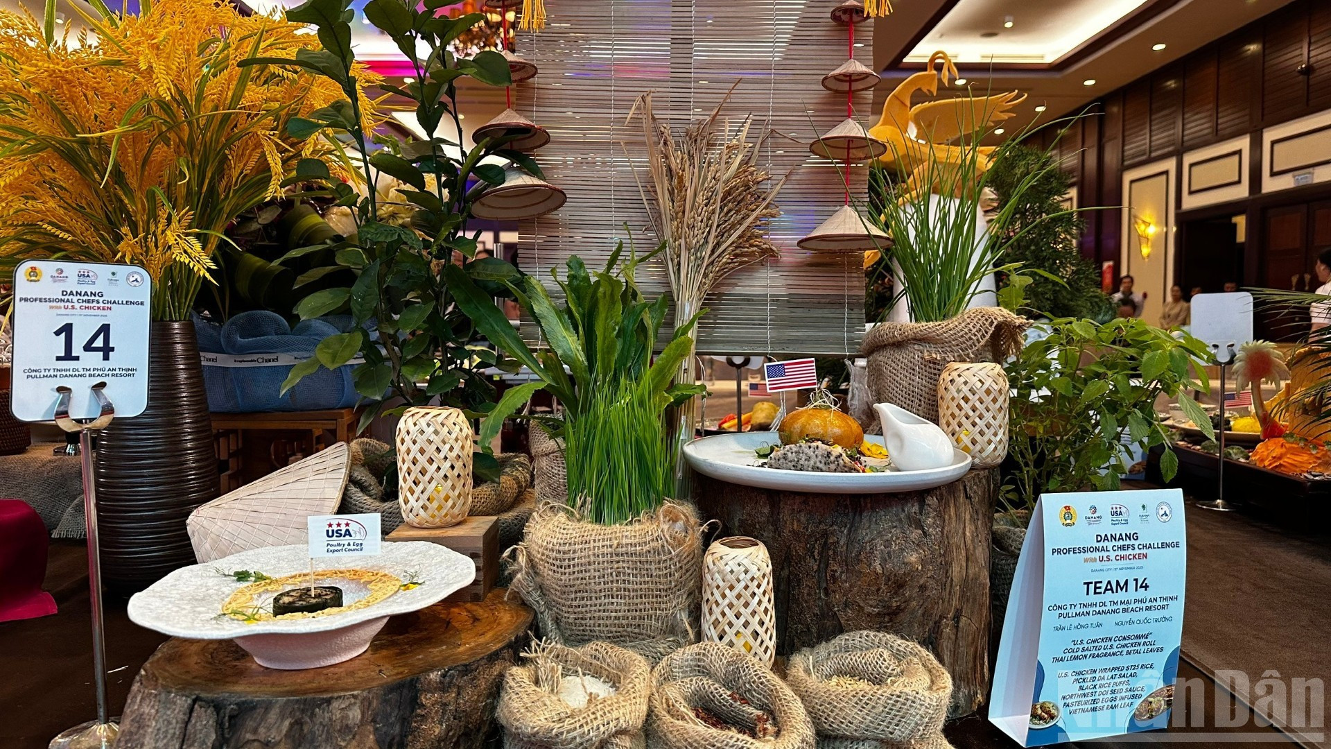 La présentation spectaculaire de l’équipe du Pullman Danang Beach Resort a convaincu le jury.