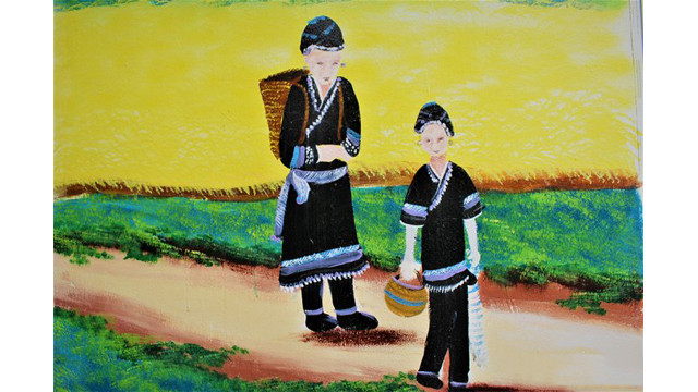 Le village de fresque original des Dao à Quang Ninh ảnh 11 Le village de fresque original des Dao à Quang Ninh ảnh 11