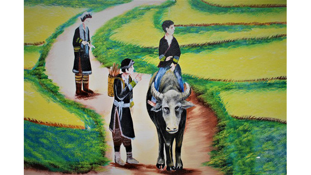 Le village de fresque original des Dao à Quang Ninh ảnh 10 Le village de fresque original des Dao à Quang Ninh ảnh 10